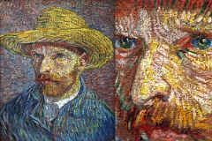 Top Met Paintings After 1860 12 Vincent van Gogh Self-portrait With Straw Hat.jpg